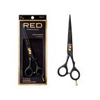 RED by KISS Premium Artisan Professional Hair Shears - Straight / 7.5" official pack