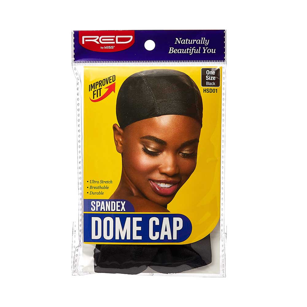 RED by KISS Spandex Dome Cap official pack