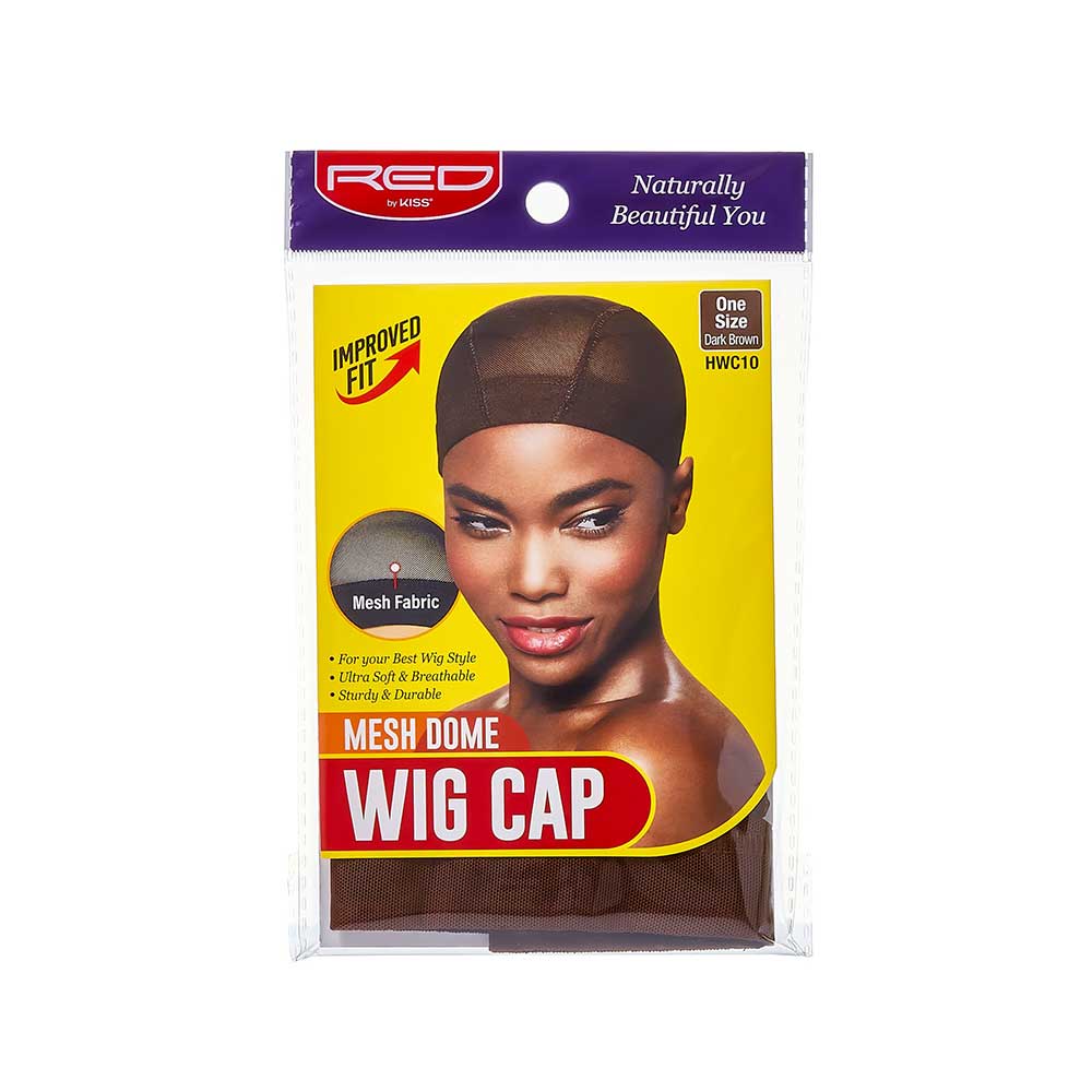 RED by KISS Mesh Dome Wig Cap Breathable Multicolor official pack
