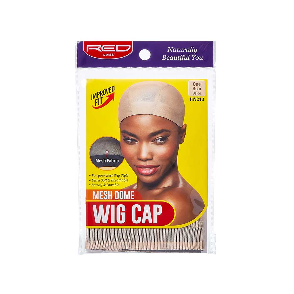 RED by KISS Mesh Dome Wig Cap Breathable Multicolor official pack
