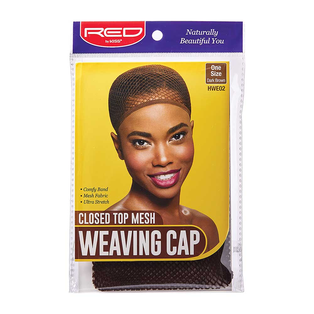 RED by KISS Closed Top Mesh Weaving Cap official pack