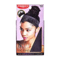 RED by KISS Velvet Wig Band - RED Velvet Wig Band - Black official pack