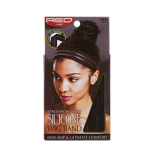 HWG03_main "RED by KISS Silicone Wig Band, main product view."