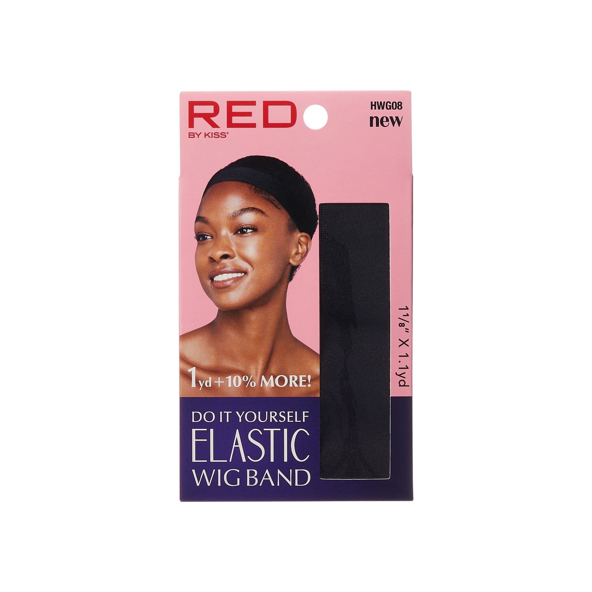 RED by KISS Elastic Wig Band official pack