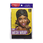 RED by Kiss Thin Mesh Wrap - Black (HWR03) — official pack HWR03 from ivyusa.com