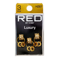 Red by Kiss Braid Charm Luxury Rhinestone Hoop Hz67 — official pack HZ67 from ivyusa.com