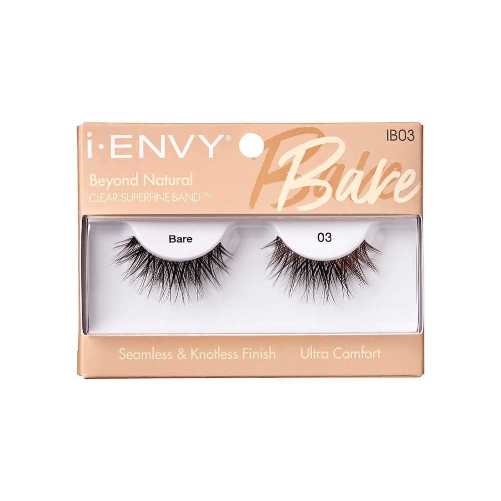 I-ENVY Bare Strip Lashes - #03 official pack