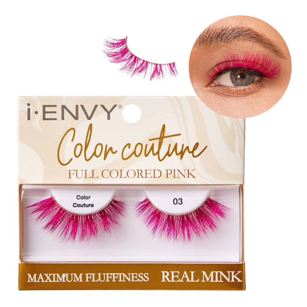 I-ENVY Color Couture Full Mink Strip Lashes - #03 official pack