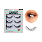 I-ENVY Flick’d LD & DD Curl Strip Lashes – 3 Pairs Fluffy Wispy Multi Pack official pack
