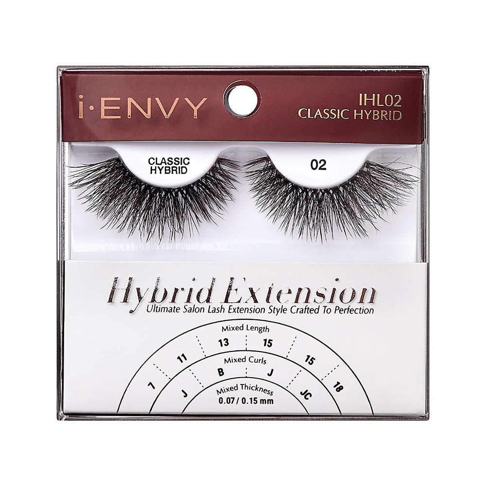 I-ENVY Hybrid Extension Strip Lashes - #02 official pack