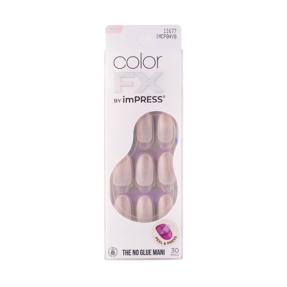 KISS imPRESS Color FX No Glue Mani Press On Nails 30 Pcs - Focus official pack