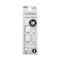 KISS imPRESS No Glue Pedi - Press-On Toenails 30pcs official pack