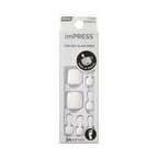KISS imPRESS No Glue Pedi - Press-On Toenails 30pcs official pack