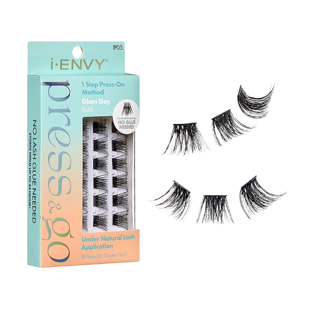 I-Envy Press Go Press On Cluster Lashes — official pack photo IP05 (IP05_main.png) from rk