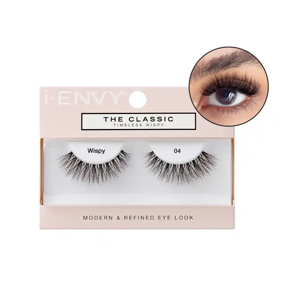 I-ENVY Classic Timeless Wispy Strip Lashes official pack