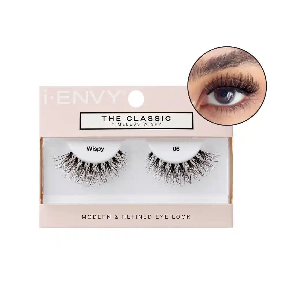 I-ENVY Classic Timeless Wispy Strip Lashes official pack