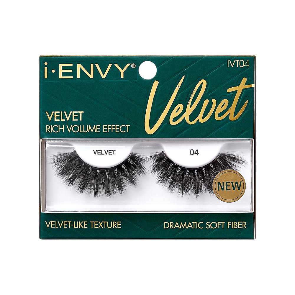 I-ENVY Velvet Strip Lashes official pack