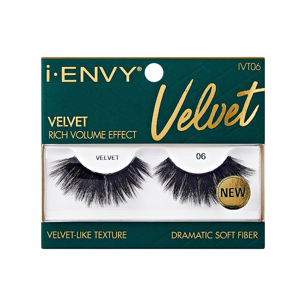 I-ENVY Velvet Strip Lashes official pack