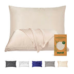 Mavié Plant-Derived Cooling Viscose Pillowcases (Set of 2) – Moisture-Wicking & Hair Protection official pack