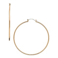 RED by KISS Gold / Silver Plated Pincatch Hoop Earrings - 78 mm / Gold official pack