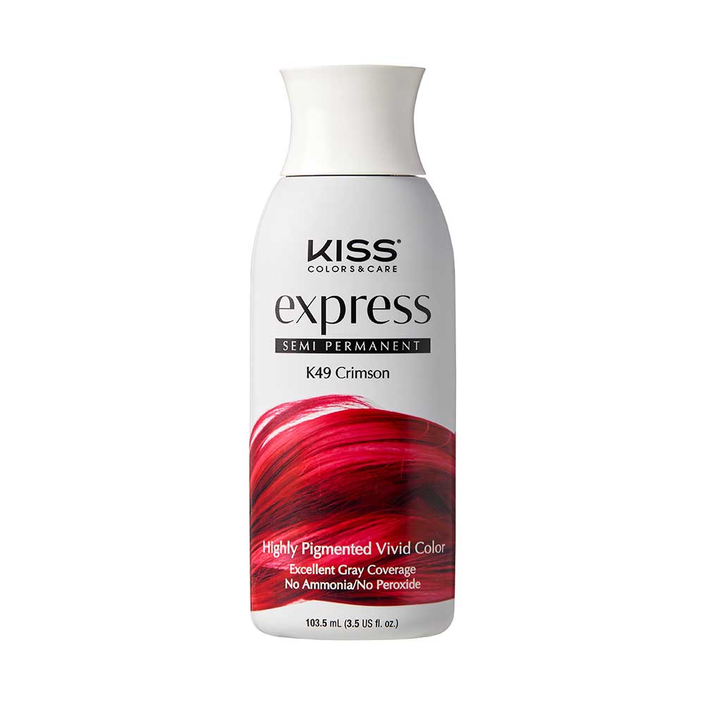 RED by KISS Express Semi-Permanent Hair Color official pack