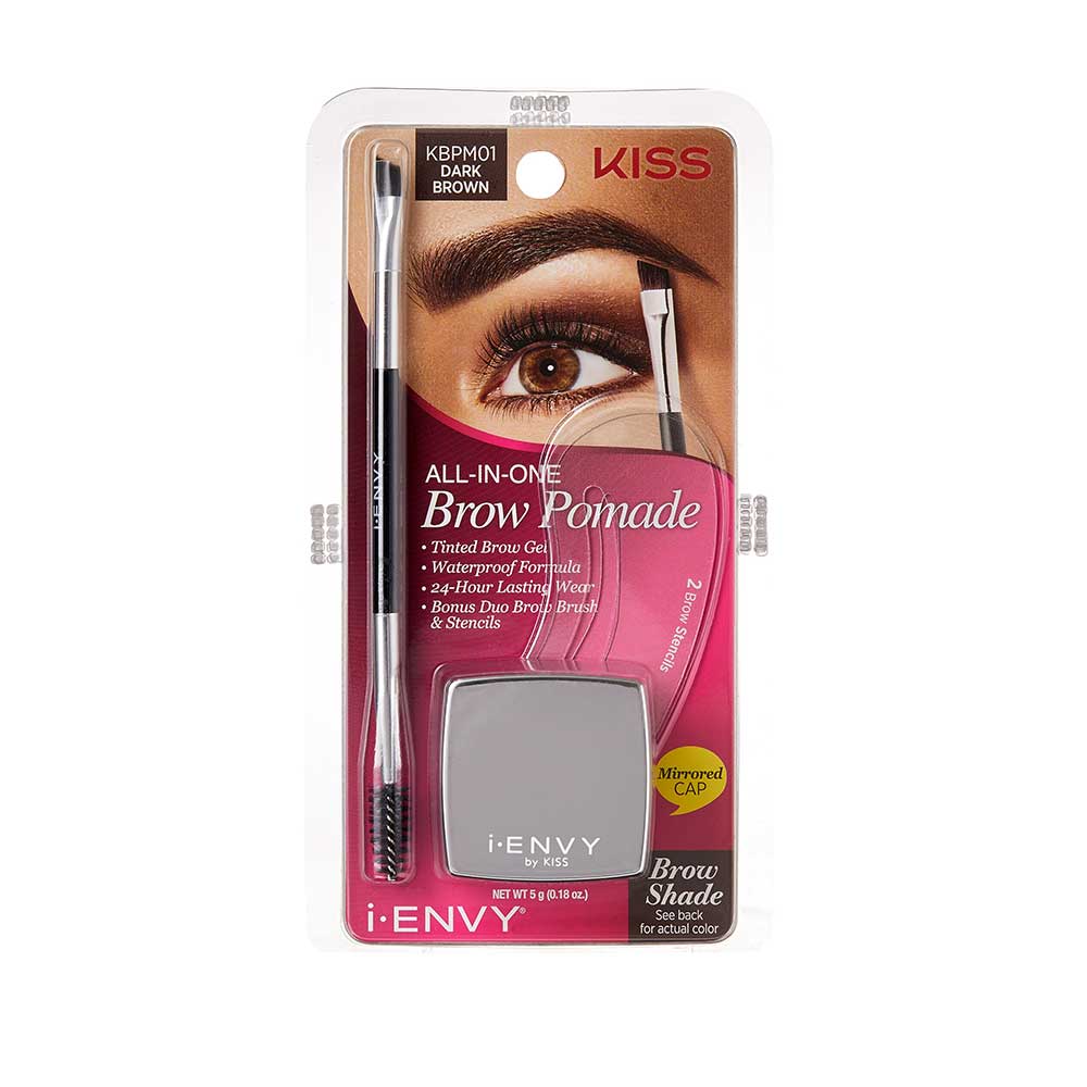 I-ENVY All-in-One Brow Pomade - Dark Brown official pack