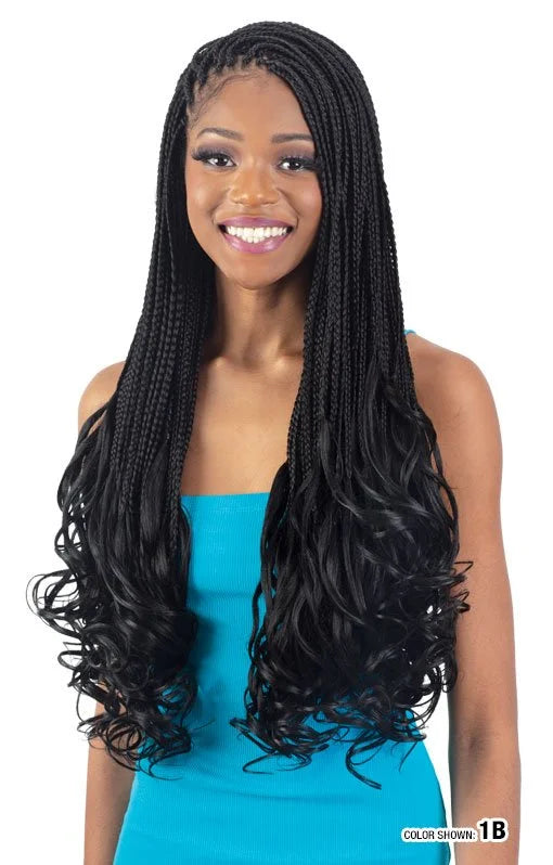 Freetress 3X French Curl Braid 22" official model snghair.com