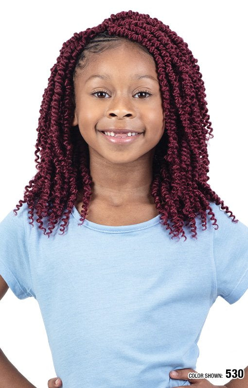 Freetress 3X Kids Spring Twist 8" - Color Shown: 530 (official snghair.com)