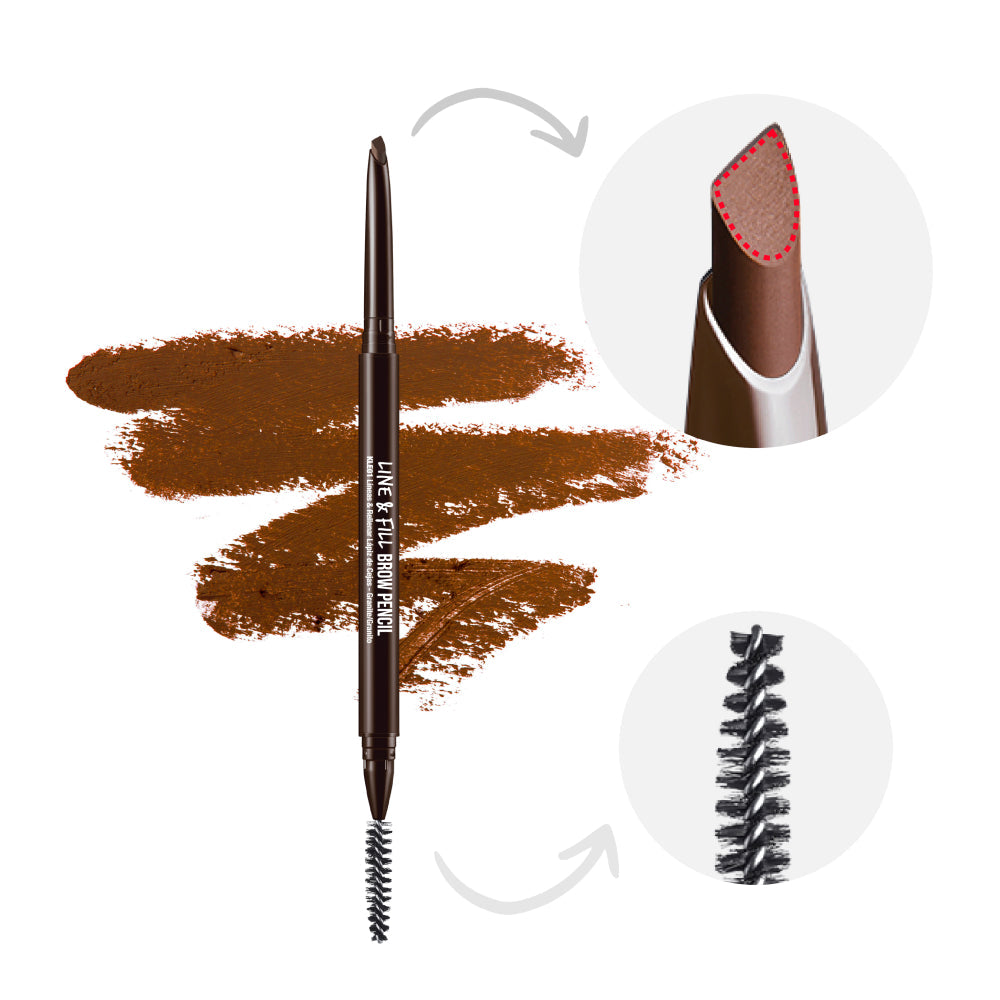 Kiss New York Line & Fill Brow Pencil official pack
