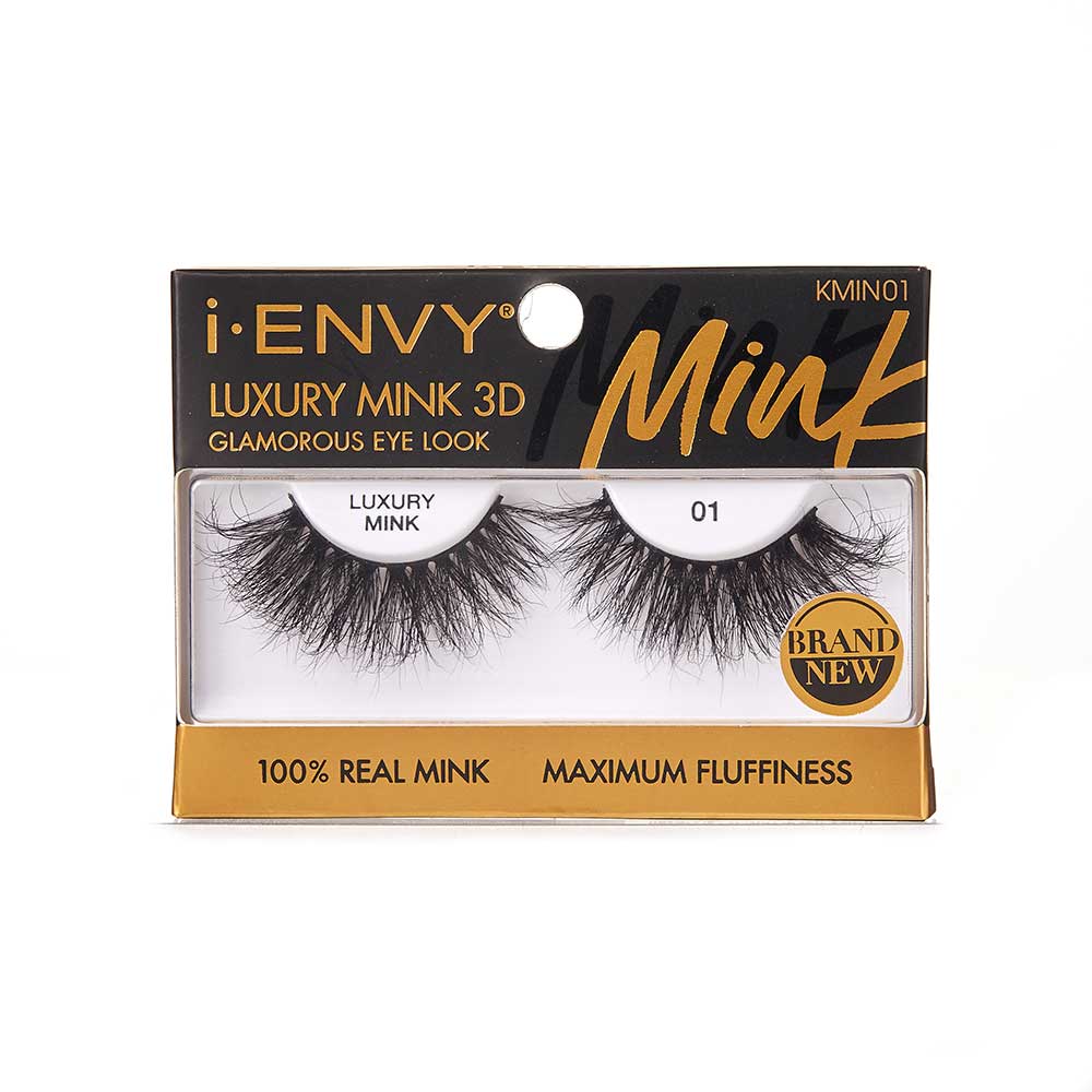 I-Envy Luxury Mink 3D Lashes 20Mm #Kmin01 — official pack photo KMIN01 (KMIN01_main.png) from rk