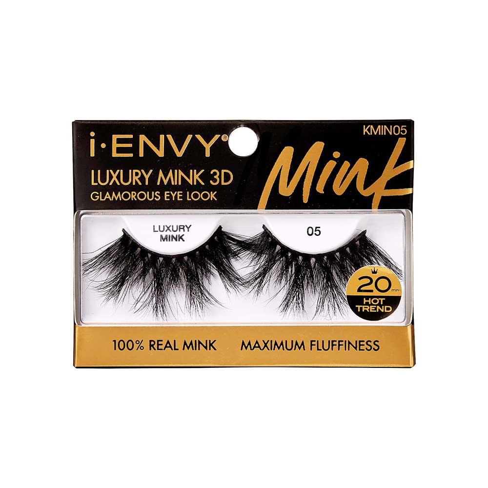 I-Envy Luxury Mink 3D 05 Eye Lashes — official pack photo KMIN05 (KMIN05_main.png) from rk