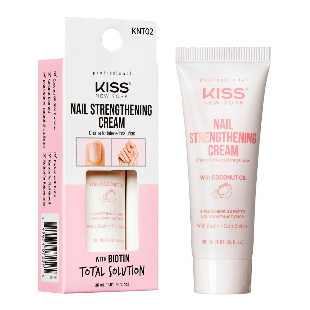 Kiss New York Nail Treatment - Nail Strengthener Cream - KNP NLTREATMT - Nail Strengthening Cream official pack