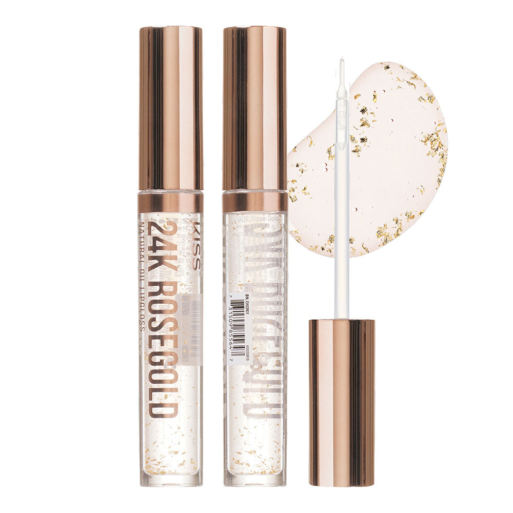 Kiss New York Natural Oil Lipgloss official pack