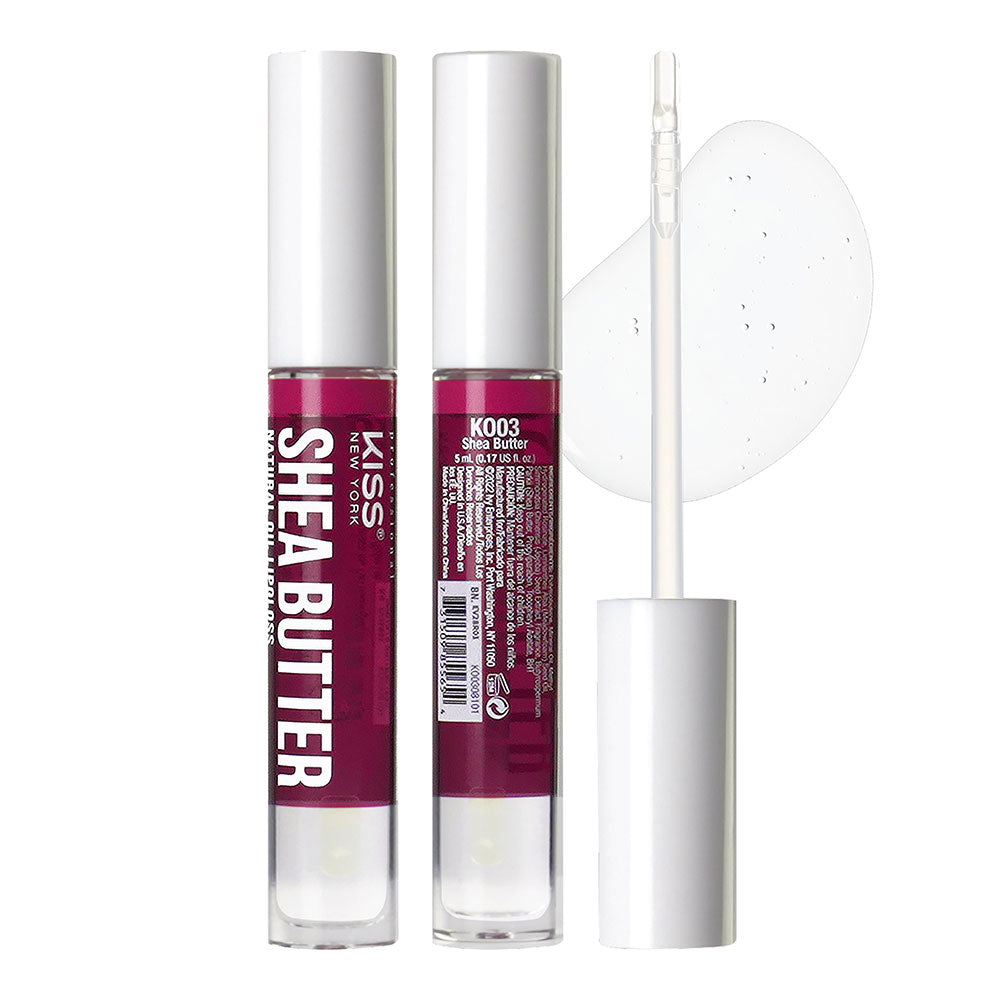 Kiss New York Natural Oil Lipgloss official pack