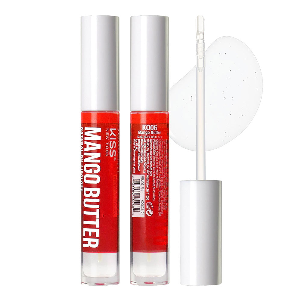 Kiss New York Natural Oil Lipgloss official pack