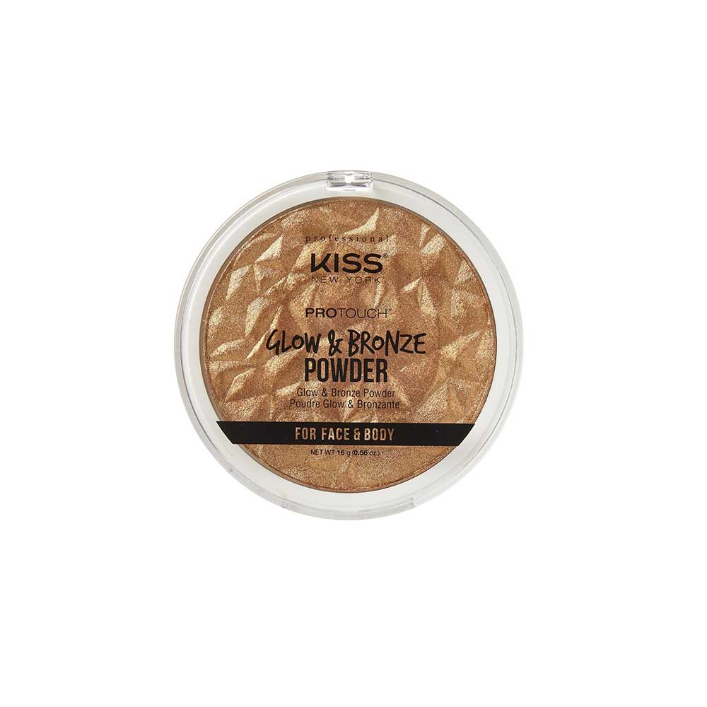 Kiss New York Glow & Bronze Powder official pack