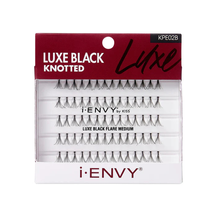 I-ENVY Luxe Black Individual Lash (70pcs) - Medium official pack