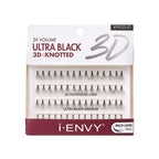 I-ENVY Ultra Black 3D Knotted Individual Lash (70pcs) - Medium official pack