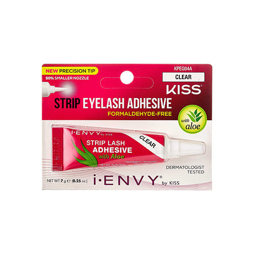I-Envy Clear 04 Eyelash Adhesive Strip With Aloe 0.25oz — official pack photo KPEG04A (KPEG04A_main.png) from rk