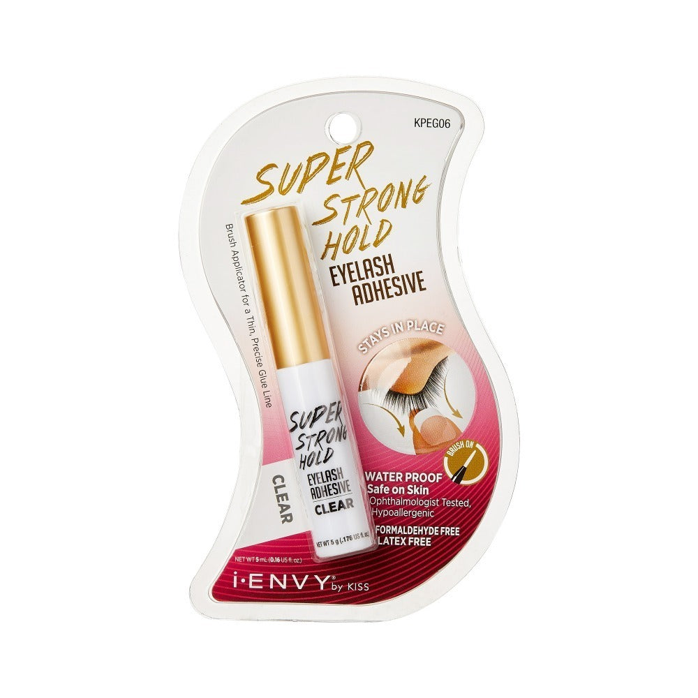 I-Envy Eyelash Adhesive Super Strong Hold Clear 0.176 Oz — official pack photo KPEG06 (KPEG06_main.png) from rk