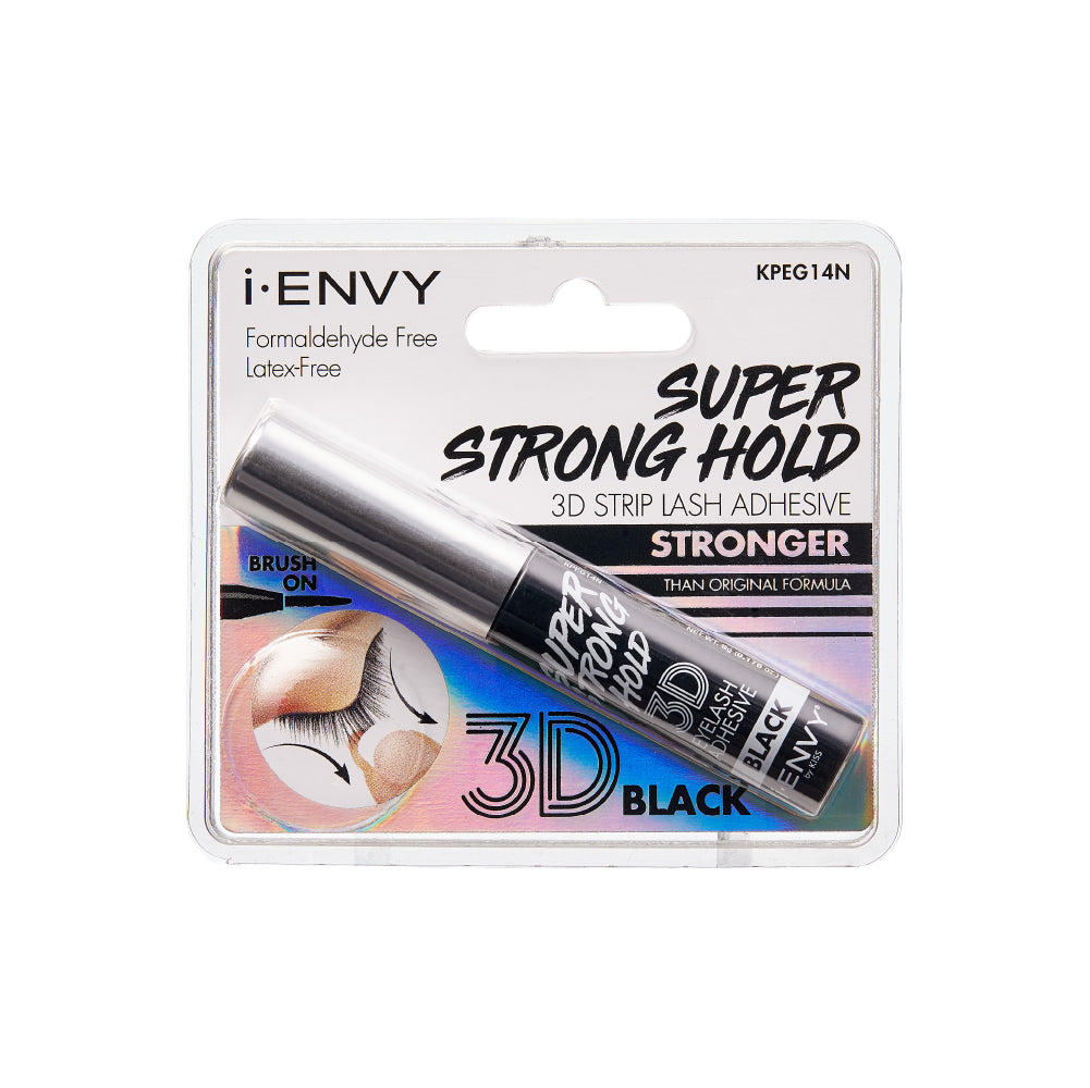 I-Envy Eyelash Adhesive 3D Super Strong Hold Black — official pack photo KPEG14N (KPEG14N_main.png) from rk