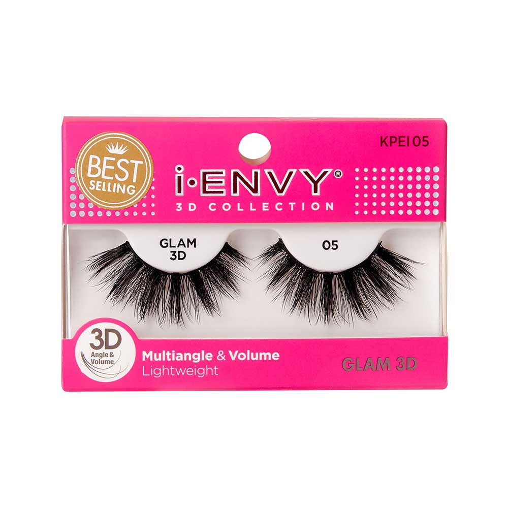 I-ENVY 3D Glam Strip Lashes - #05 official pack