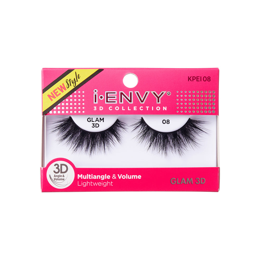 I-Envy Iconic Collection Lashes Glam Icon KPEI08 — official pack photo KPEI08 (KPEI08_main.png) from rk