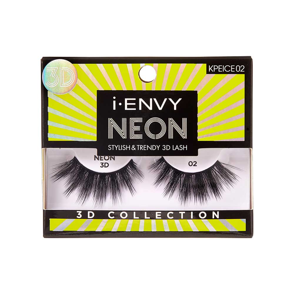 I-ENVY 3D Neon Strip Lashes official pack