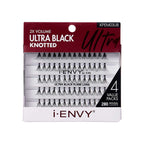 Kiss KPEM03UB Ultra Black Knotted Individual Lashes — official pack KPEM03UB from ivyusa.com