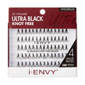 I-ENVY Ultra Black Knot Free Individual Lash 4 Value Packs (280pcs) - Medium official pack