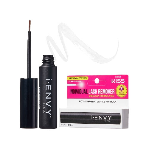 I-Envy Individual Eyelash Adhesive Remover 1Ea 0.18 oz — official pack photo KPER01 (KPER01_main.png) from rk