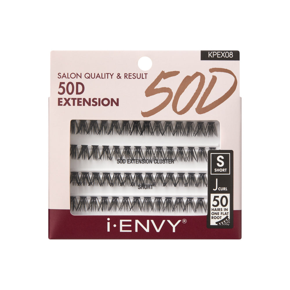 I-ENVY 50D Extension Cluster Lash official pack