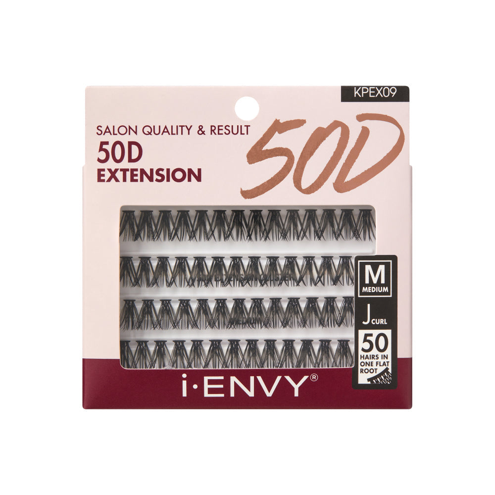 I-ENVY 50D Extension Cluster Lash official pack