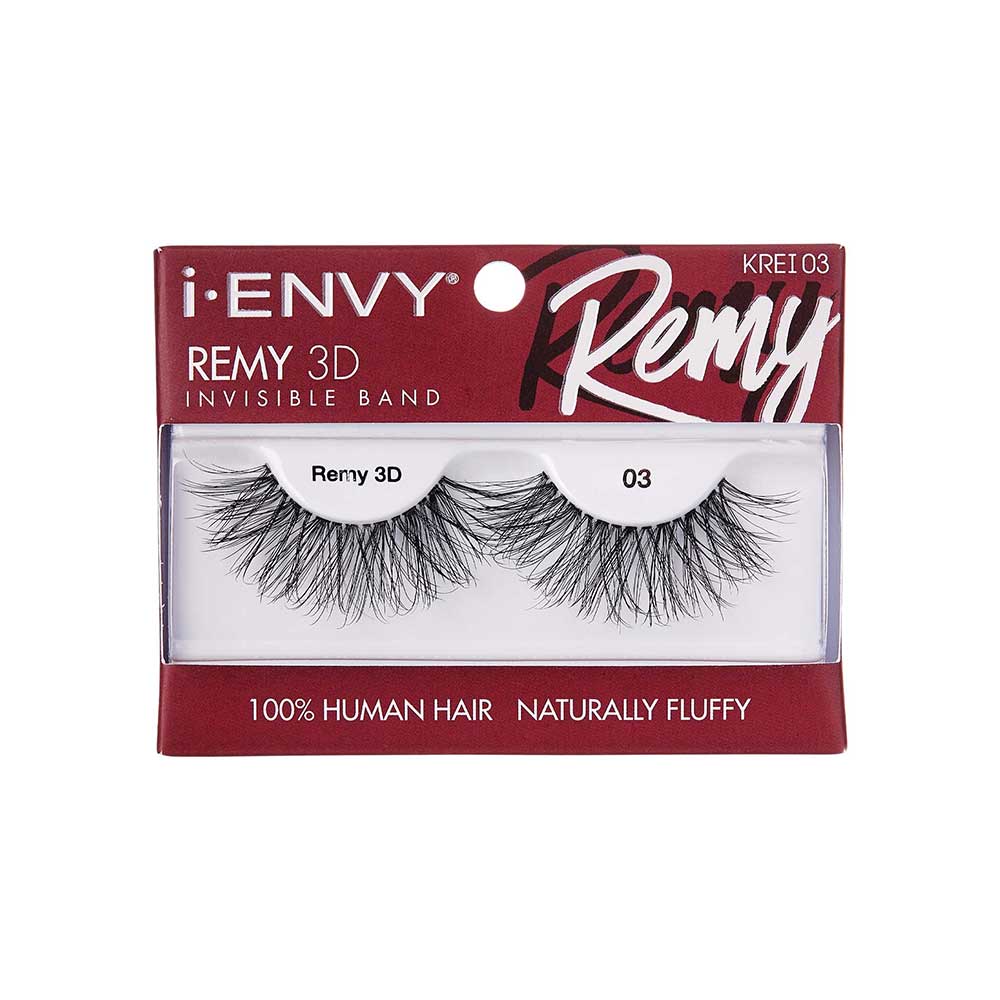 I-ENVY Remy 3D Strip Lashes - #03 official pack